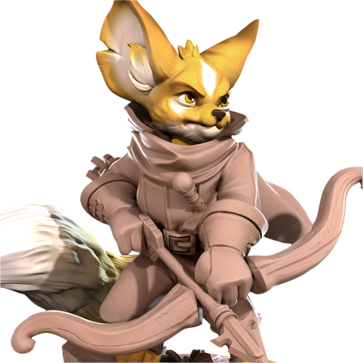 Acero & Arcana: Foxfolk Cazador
