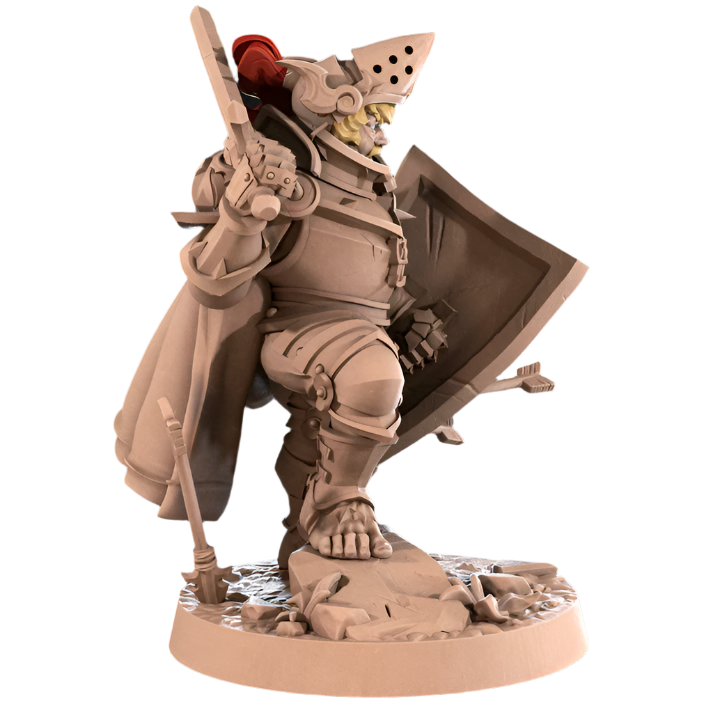 Acero & Arcana: Halfling Paladin