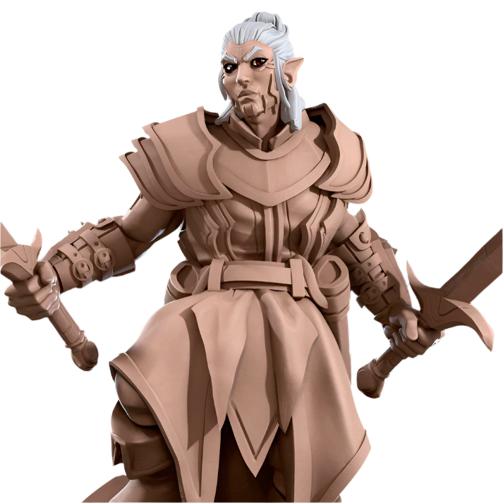 Acero & Arcana: Drow Maestro de Armas