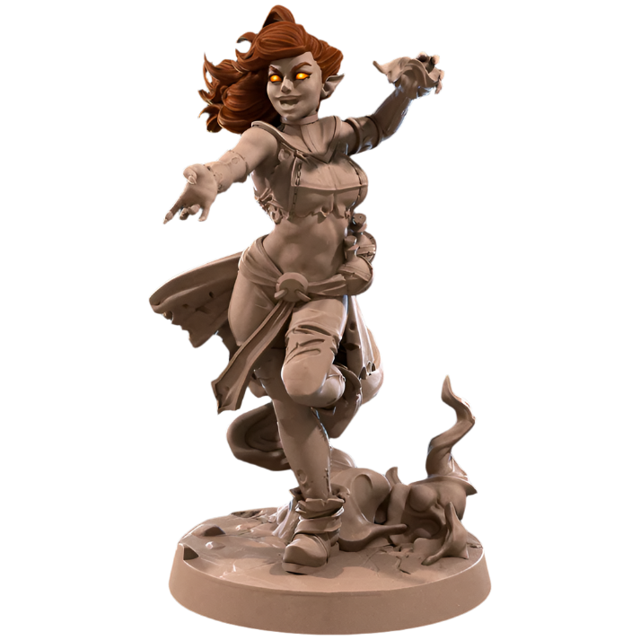 Acero & Arcana: Maga de Fuego Genasi