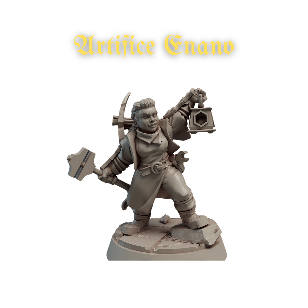 Acero & Arcana: Mediano | Gnomo Artificer