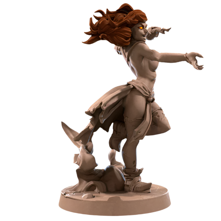 Acero & Arcana: Maga de Fuego Genasi