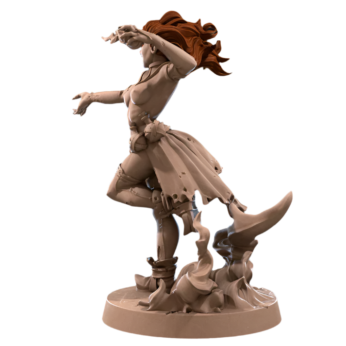 Acero & Arcana: Maga de Fuego Genasi