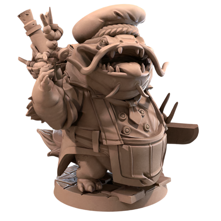 Acero & Arcana: Ganbon-san, el Chef Locathah