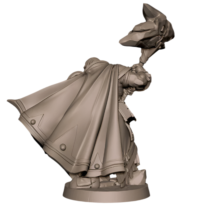 Acero & Arcana: Clérigo de Tierra Genasi