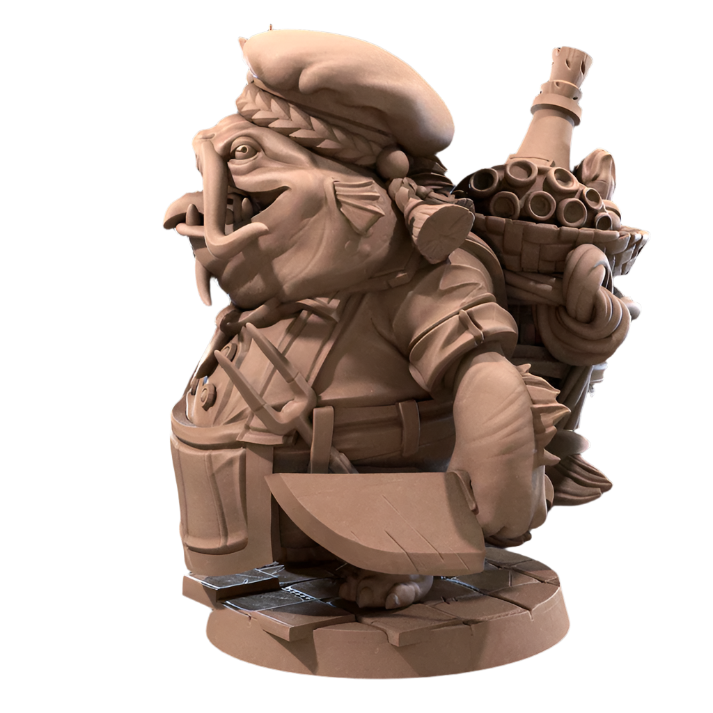 Acero & Arcana: Ganbon-san, el Chef Locathah