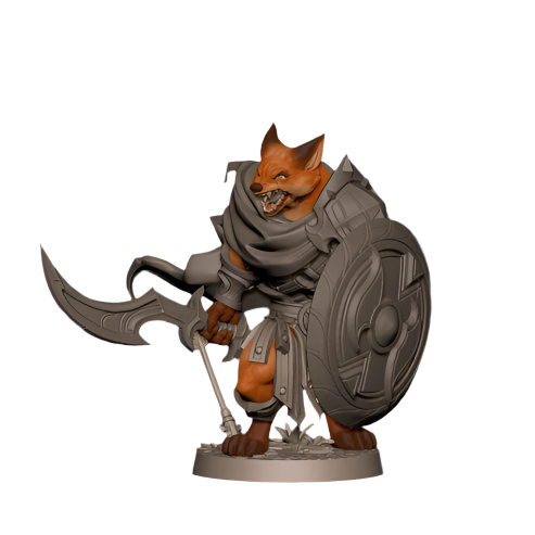 Acero & Arcana: Foxfolk Guerrero
