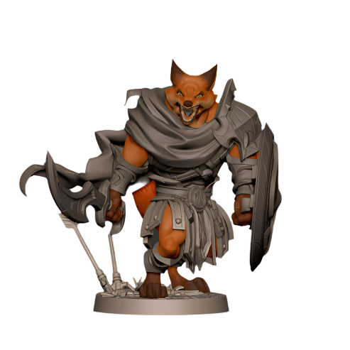 Acero & Arcana: Foxfolk Guerrero