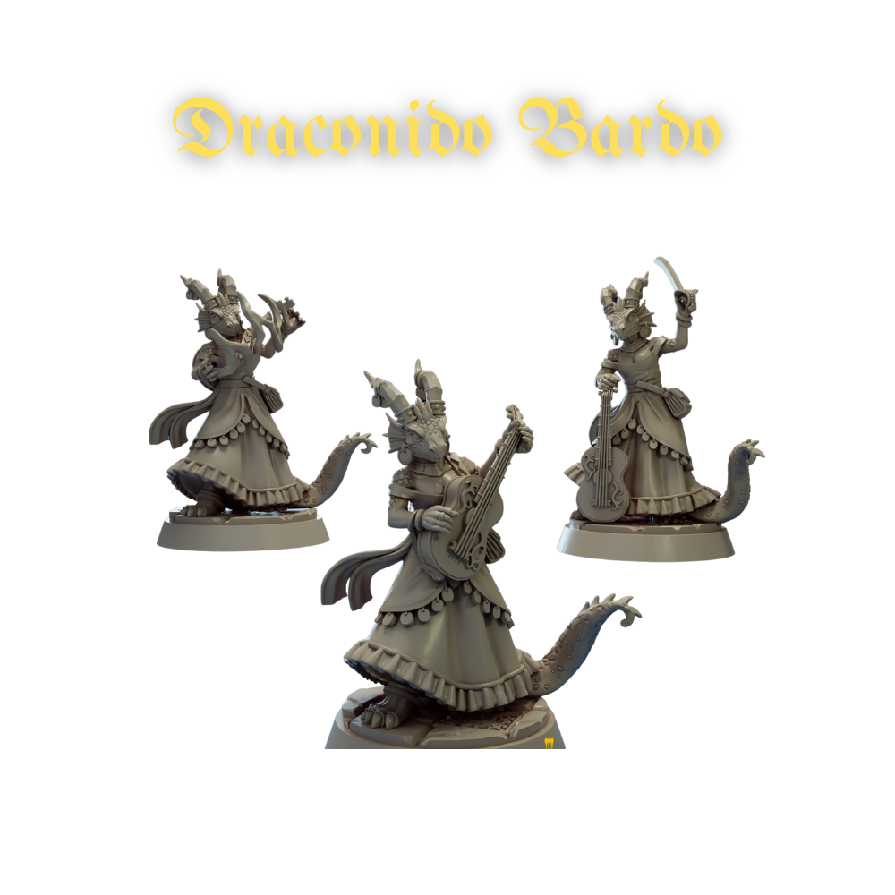 Acero & Arcana: Dracónido Bardo Multi
