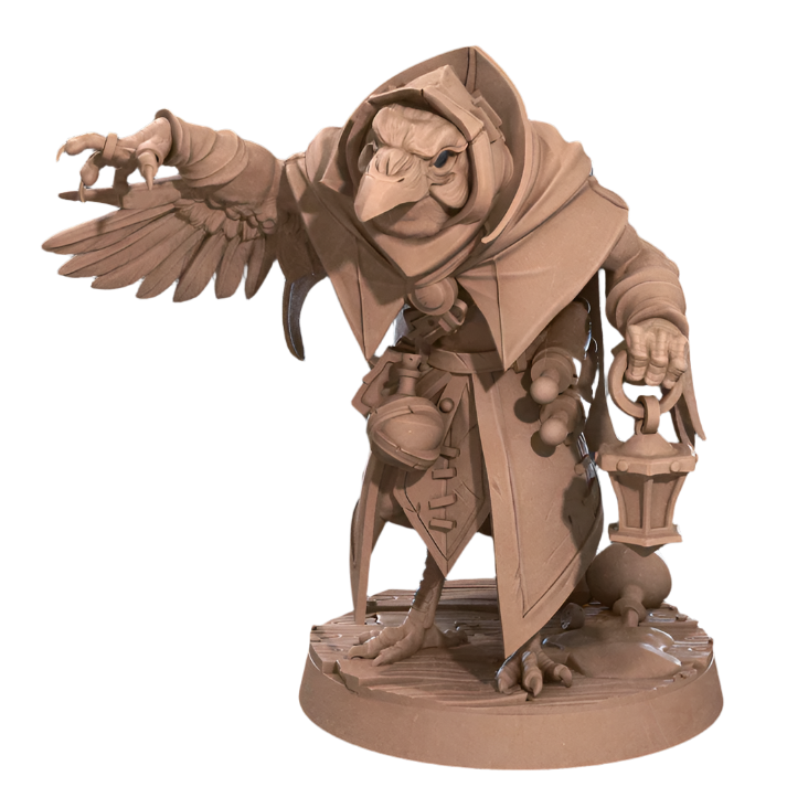 Acero & Arcana: Jen, el Kenku Alquimista