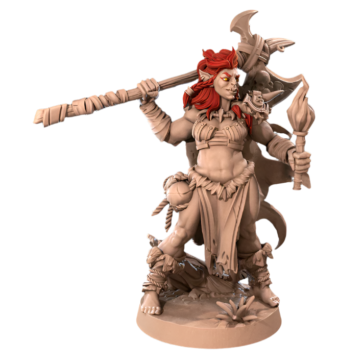Acero & Arcana: Kisha, la Semiorca Amazona