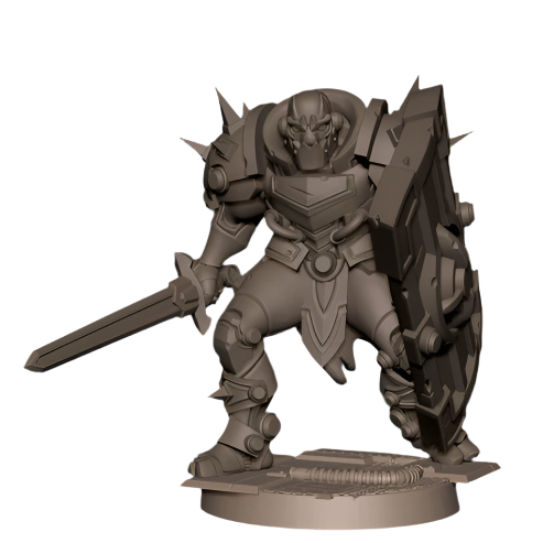 Acero & Arcana: Warforged Guerrero