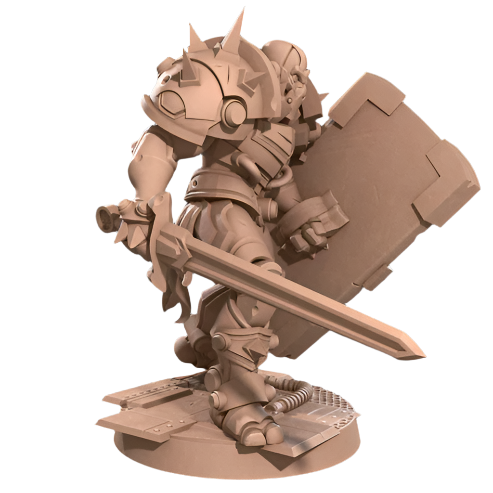 Acero & Arcana: Warforged Guerrero