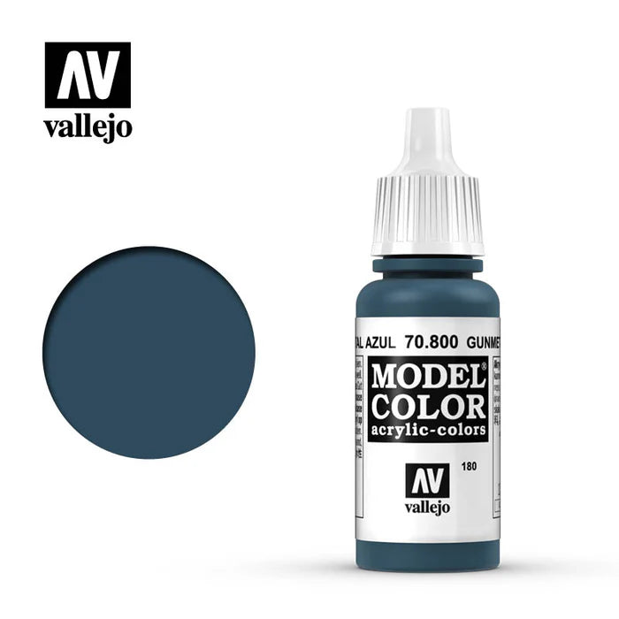 Vallejo: Gunmetal Azul - 70800