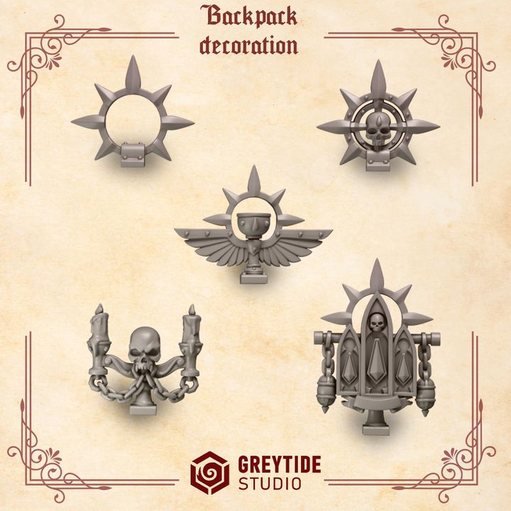 Crimson Lords: Backpack Decoration