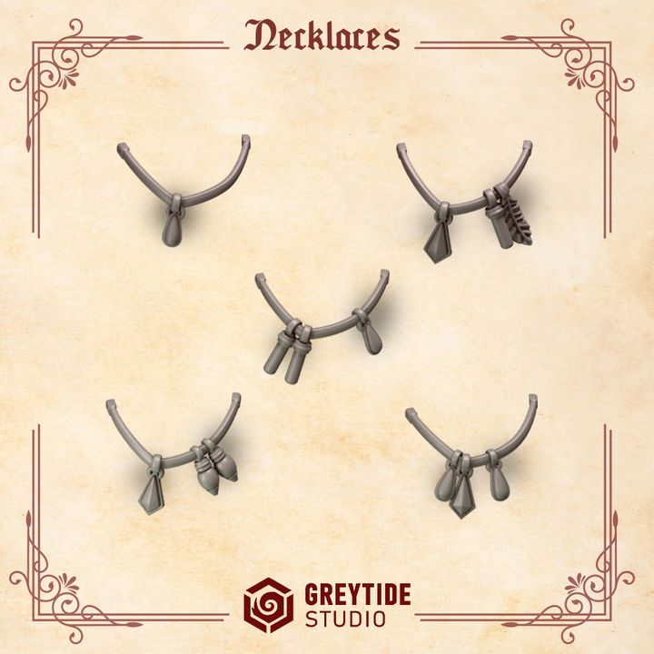Crimson Lords: Necklaces