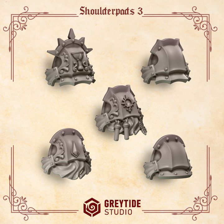 Crimson Lords: Shoulderpads 3