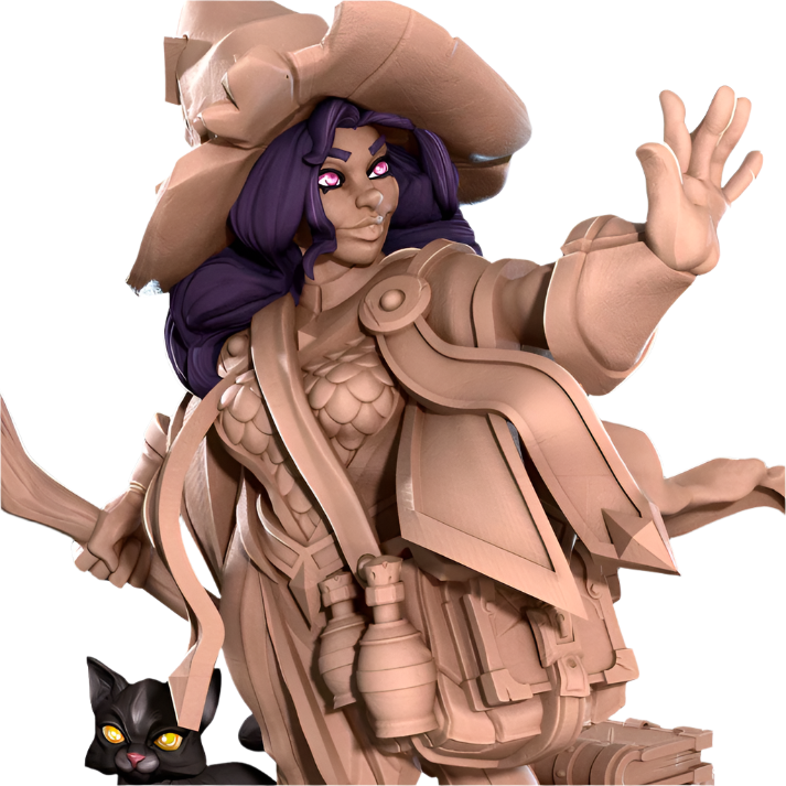 Acero & Arcana: Halfling Brujo