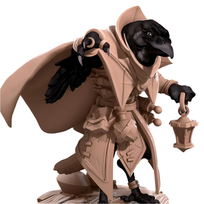 Acero & Arcana: Jen, el Kenku Alquimista