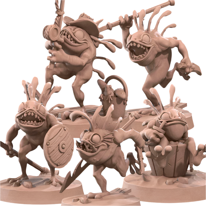 Monstruos & Mal: Murlocs Set de 5