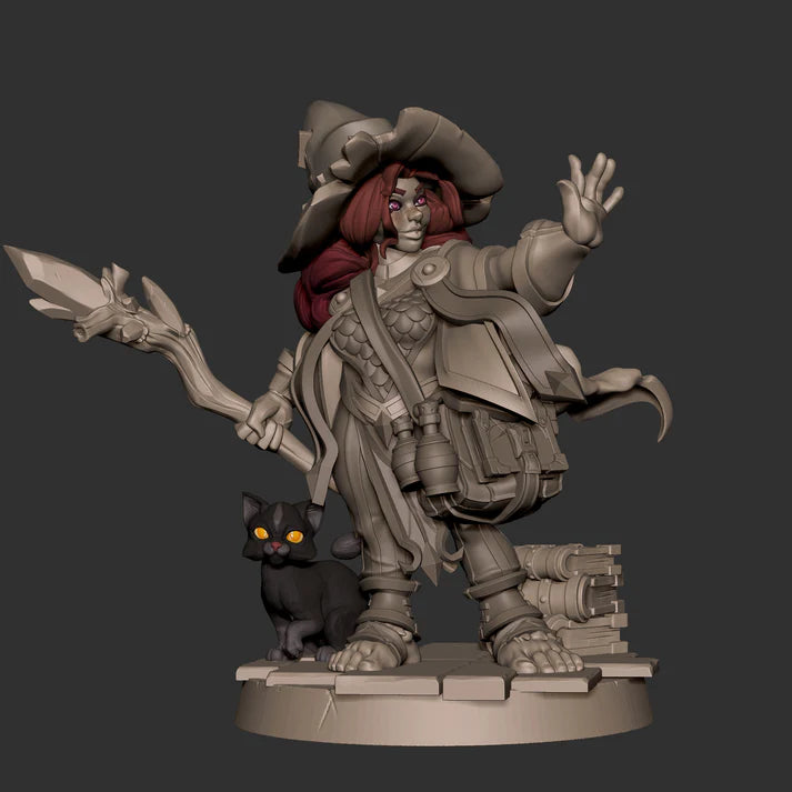 Acero & Arcana: Halfling Brujo