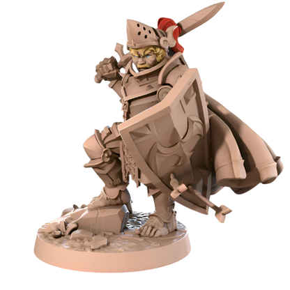 Acero & Arcana: Halfling Paladin