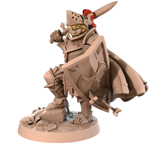 Acero & Arcana: Halfling Paladin