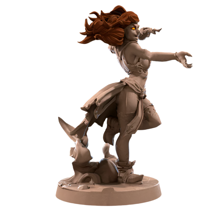 Acero & Arcana: Maga de Fuego Genasi