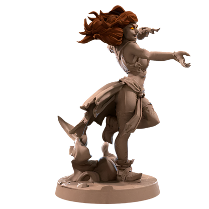 Acero & Arcana: Maga de Fuego Genasi