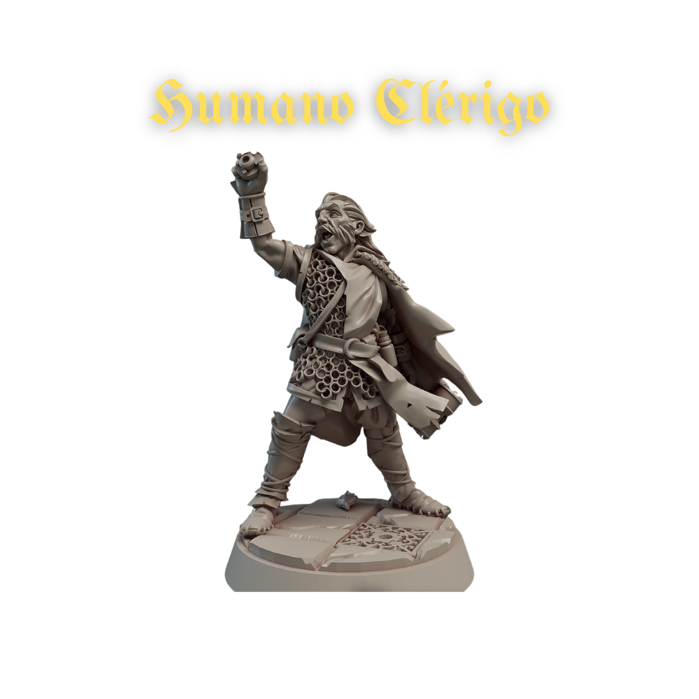 Acero & Arcana: Humano Clérigo