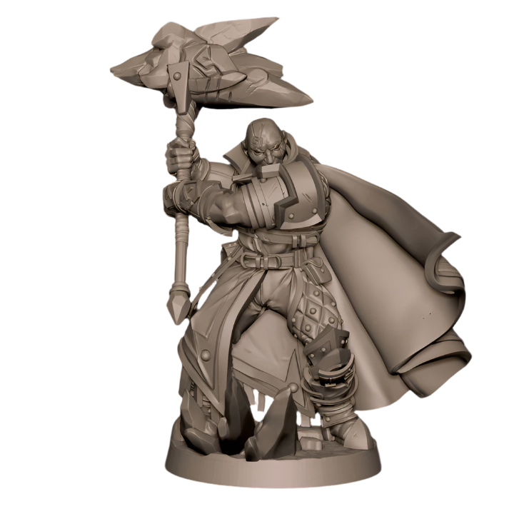 Acero & Arcana: Clérigo de Tierra Genasi