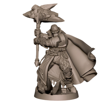 Acero & Arcana: Clérigo de Tierra Genasi