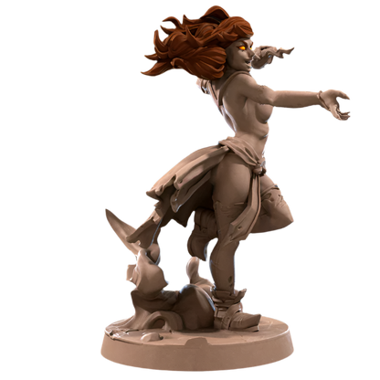 Acero & Arcana: Maga de Fuego Genasi