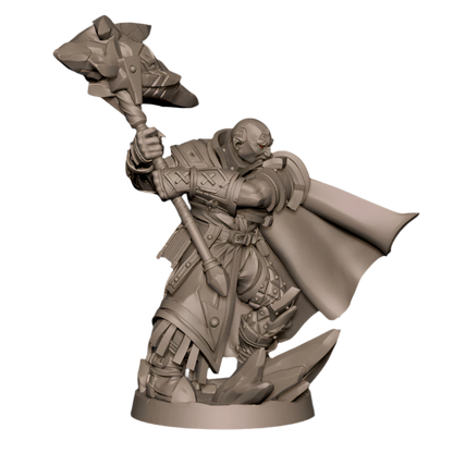 Acero & Arcana: Clérigo de Tierra Genasi