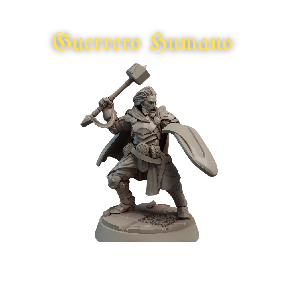 Acero & Arcana: Humano Guerrero