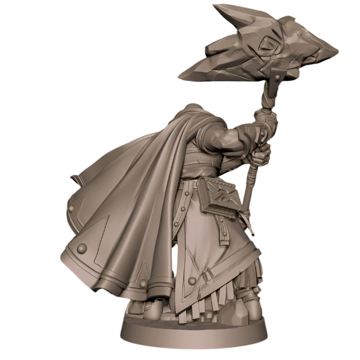 Acero & Arcana: Clérigo de Tierra Genasi