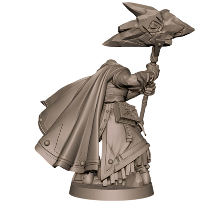 Acero & Arcana: Clérigo de Tierra Genasi