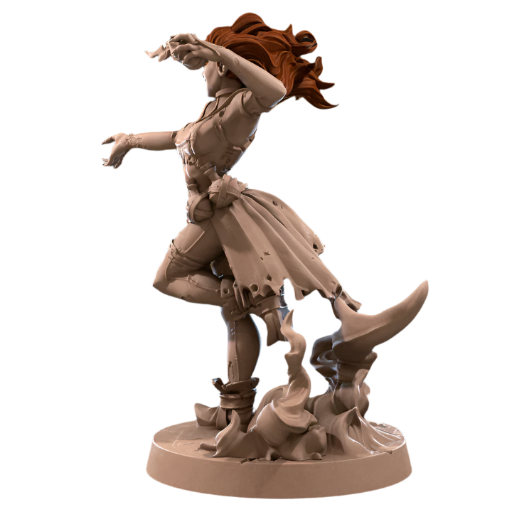 Acero & Arcana: Maga de Fuego Genasi