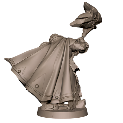 Acero & Arcana: Clérigo de Tierra Genasi