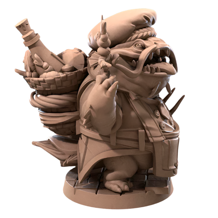 Acero & Arcana: Ganbon-san, el Chef Locathah