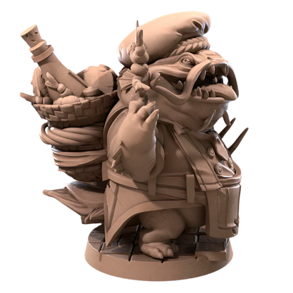 Acero & Arcana: Ganbon-san, el Chef Locathah