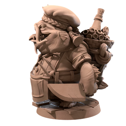 Acero & Arcana: Ganbon-san, el Chef Locathah