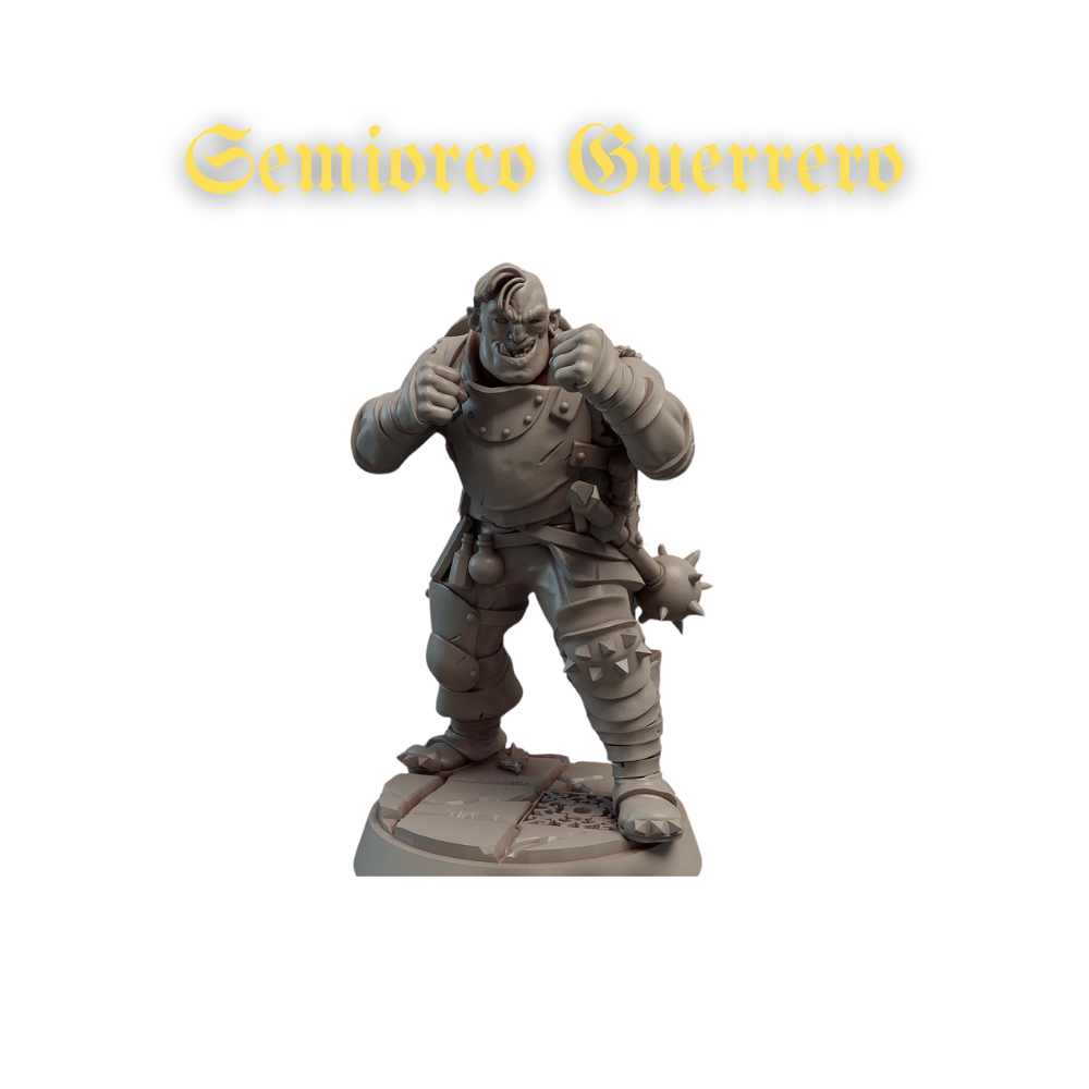 Acero & Arcana: Semiorco | Orco Guerrero