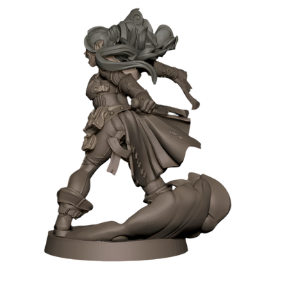 Acero & Arcana: Guardabosque de Aire Genasi