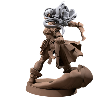 Acero & Arcana: Guardabosque de Aire Genasi