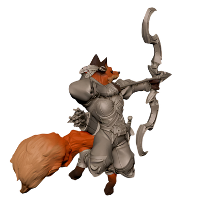 Acero & Arcana: Robyn, el Foxfolk Guardabosque