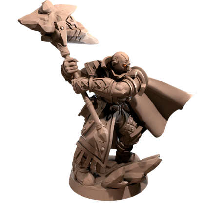 Acero & Arcana: Clérigo de Tierra Genasi