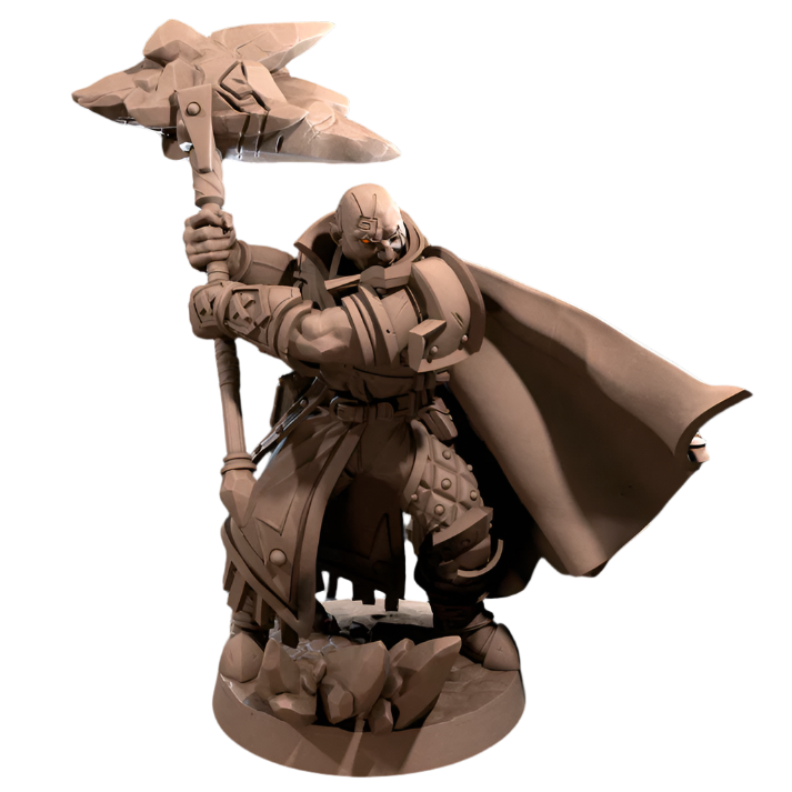 Acero & Arcana: Clérigo de Tierra Genasi