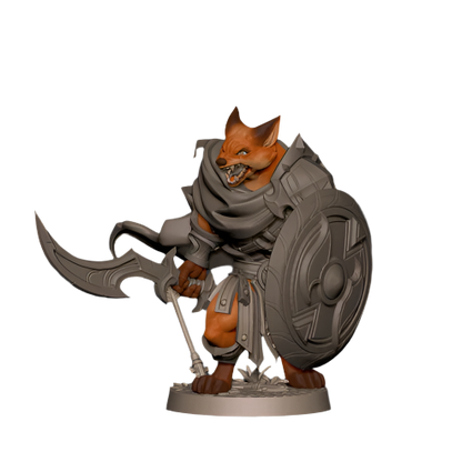 Acero & Arcana: Foxfolk Guerrero