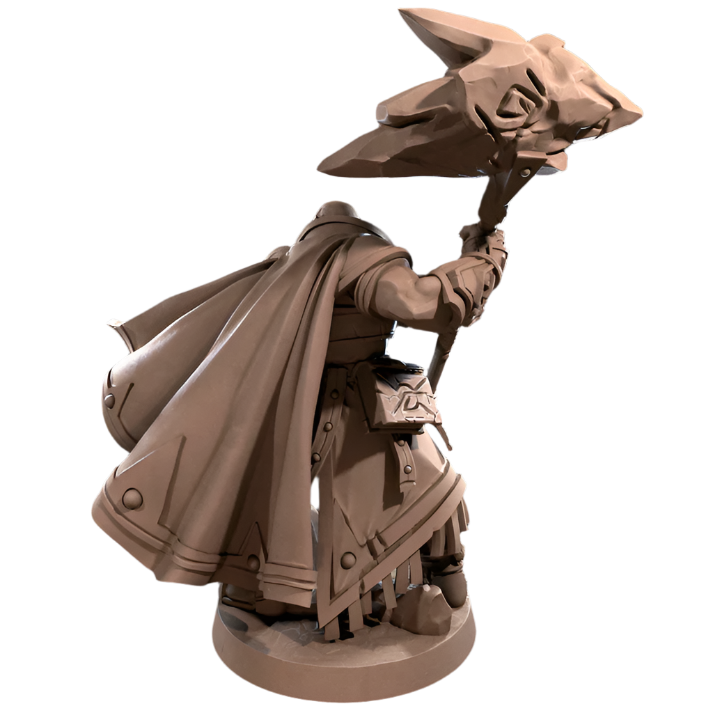 Acero & Arcana: Clérigo de Tierra Genasi
